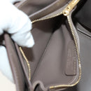 Salvatore Ferragamo Gancini Hand Bag Leather 2way Auth 185475V-29