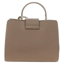Salvatore Ferragamo Gancini Hand Bag Leather 2way Auth 185475V-3