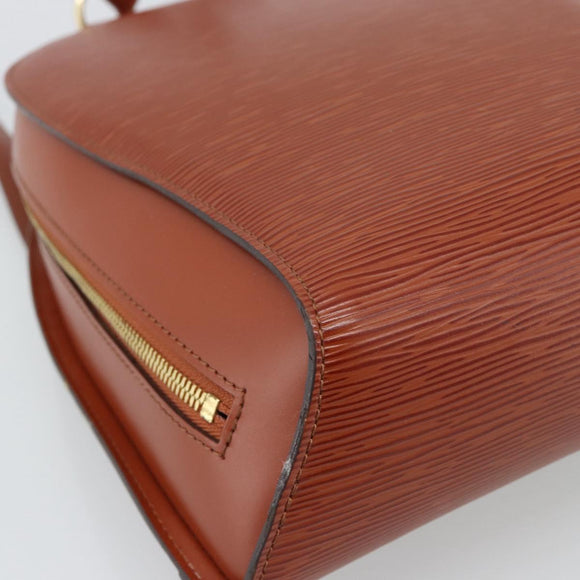 LOUIS VUITTON Epi Mabillon Backpack Brown M52233 LV Auth 185479