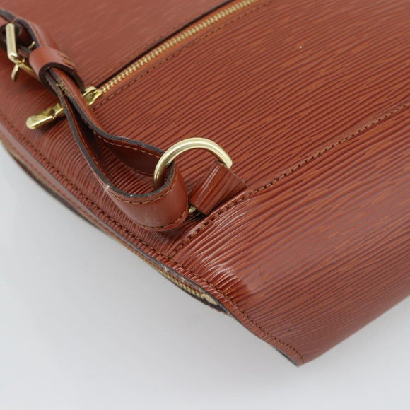 LOUIS VUITTON Epi Mabillon Backpack Brown M52233 LV Auth 185479