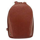 LOUIS VUITTON Epi Mabillon Backpack Brown M52233 LV Auth 185479-13