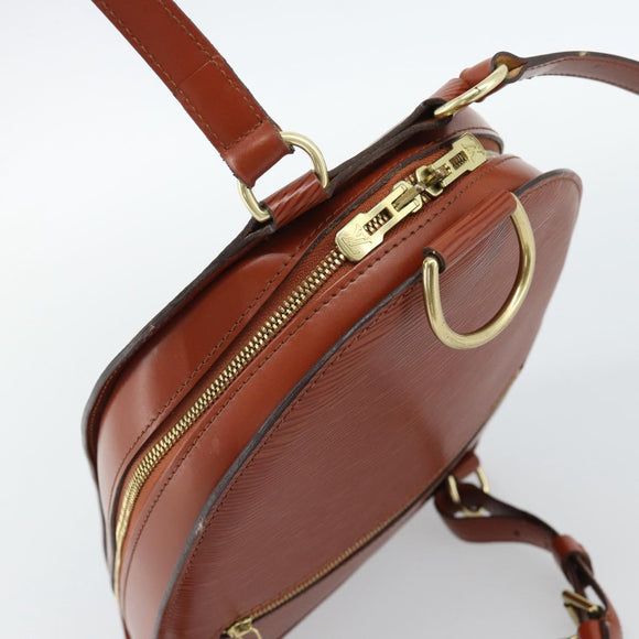 LOUIS VUITTON Epi Mabillon Backpack Brown M52233 LV Auth 185479
