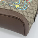 GUCCI GUCCI x Disney GG Supreme Backpack PVC Beige 552884 Auth 185480M-12