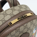 GUCCI GUCCI x Disney GG Supreme Backpack PVC Beige 552884 Auth 185480M-17