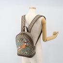 GUCCI GUCCI x Disney GG Supreme Backpack PVC Beige 552884 Auth 185480M-26