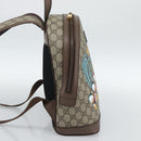 GUCCI GUCCI x Disney GG Supreme Backpack PVC Beige 552884 Auth 185480M-4