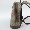 GUCCI GUCCI x Disney GG Supreme Backpack PVC Beige 552884 Auth 185480M-5