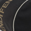 FENDI Hand Bag Canvas Black Auth 185481-11