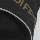 FENDI Hand Bag Canvas Black Auth 185481-12