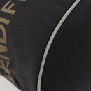 FENDI Hand Bag Canvas Black Auth 185481-13