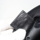 FENDI Hand Bag Canvas Black Auth 185481-21