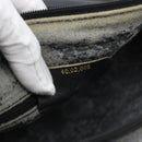 GUCCI GG Supreme Web Sherry Line Boston Bag PVC Black Gold 40 02 006 Auth 185482-21
