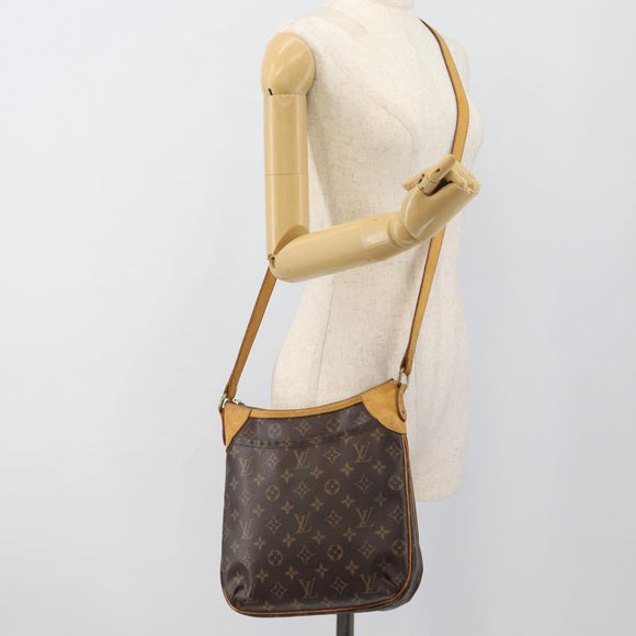 LOUIS VUITTON Monogram Odeon PM Shoulder Bag M56390 LV Auth 185483