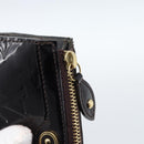 LOUIS VUITTON Monogram Vernis Trousse Cosmetics Amarante M93564 LV Auth 185484-8