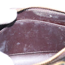 LOUIS VUITTON Monogram Vernis Trousse Cosmetics Amarante M93564 LV Auth 185484-9