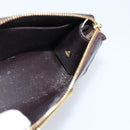 LOUIS VUITTON Monogram Vernis Trousse Cosmetics Amarante M93564 LV Auth 185484-18