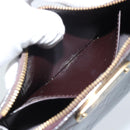LOUIS VUITTON Monogram Vernis Trousse Cosmetics Amarante M93564 LV Auth 185484-11