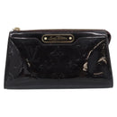 LOUIS VUITTON Monogram Vernis Trousse Cosmetics Amarante M93564 LV Auth 185484-13