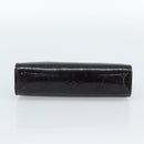 LOUIS VUITTON Monogram Vernis Trousse Cosmetics Amarante M93564 LV Auth 185484-6