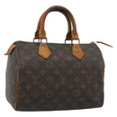 LOUIS VUITTON Monogram Speedy 25 Hand Bag M41528 LV Auth 185496-1
