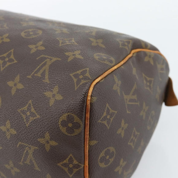 LOUIS VUITTON Monogram Speedy 25 Hand Bag M41528 LV Auth 185496