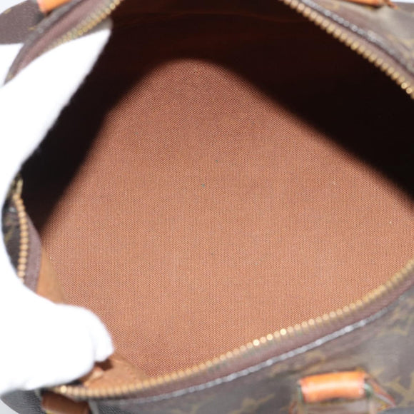 LOUIS VUITTON Monogram Speedy 25 Hand Bag M41528 LV Auth 185496
