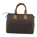 LOUIS VUITTON Monogram Speedy 25 Hand Bag M41528 LV Auth 185496-3