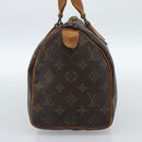 LOUIS VUITTON Monogram Speedy 25 Hand Bag M41528 LV Auth 185496-4