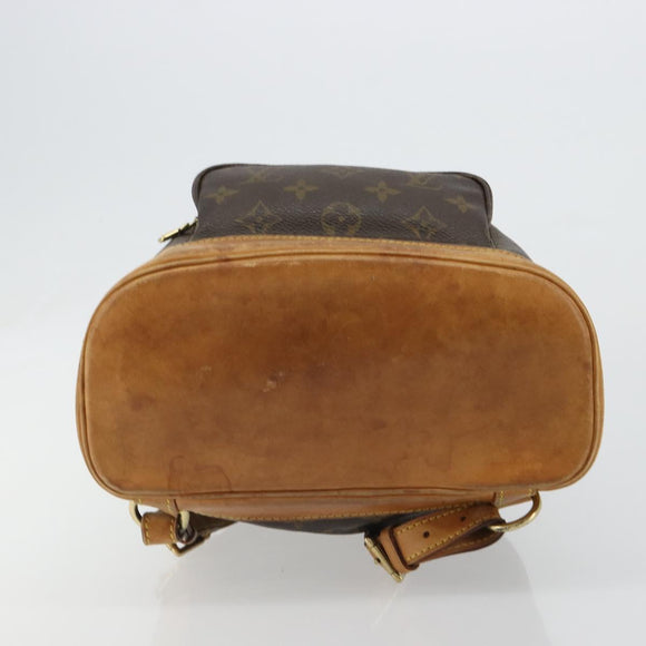 LOUIS VUITTON Monogram Montsouris PM Backpack M51137 LV Auth 185497