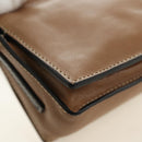 LOEWE Pouch Shoulder Bag Leather Brown Auth 185499V-15