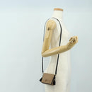 LOEWE Pouch Shoulder Bag Leather Brown Auth 185499V-22