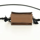 LOEWE Pouch Shoulder Bag Leather Brown Auth 185499V-5
