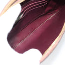 LOEWE Gate Double Zip Shoulder Bag Leather Brown Gold Auth 185500-11