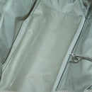 CHANEL Paris Biarritz GM Hand Bag Canvas White Silver CC Auth 185503-17