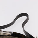 FENDI Zucca Canvas Mamma Baguette Shoulder Bag Black Brown Auth 185507SAV-8