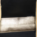 BOTTEGA VENETA Mirage Tote Bag Leather Gold Auth 185512-11