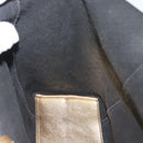 BOTTEGA VENETA Mirage Tote Bag Leather Gold Auth 185512-19
