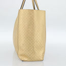 BOTTEGA VENETA Mirage Tote Bag Leather Gold Auth 185512-3