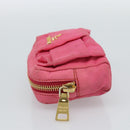 PRADA Pouch Nylon 2 Set Pink Blue Auth 185516-12