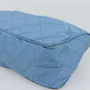 PRADA Pouch Nylon 2 Set Pink Blue Auth 185516-7