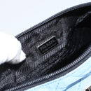 PRADA Pouch Nylon 2 Set Pink Blue Auth 185516-8