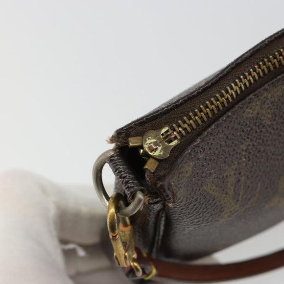 LOUIS VUITTON Monogram Pochette Accessoires Accessory Pouch M51980 Auth 185524