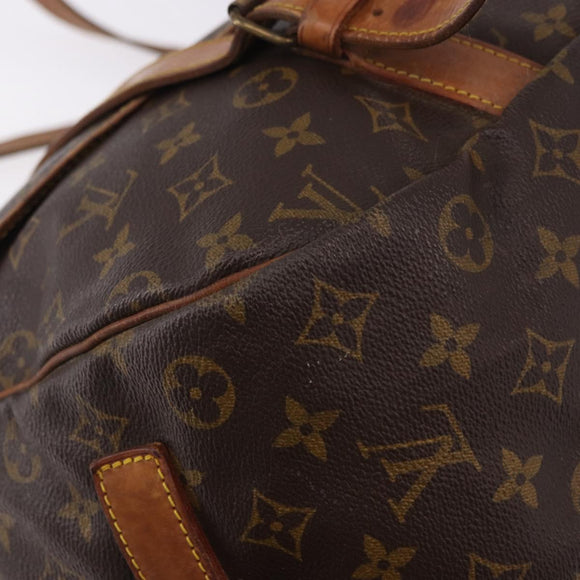 LOUIS VUITTON Monogram Saumur 43 Schoudertas M42252 LV Auth 185526