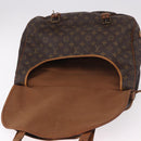 LOUIS VUITTON Monogram Saumur 43 Schoudertas M42252 LV Auth 185526-26