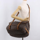 LOUIS VUITTON Monogram Saumur 43 Schoudertas M42252 LV Auth 185526-31