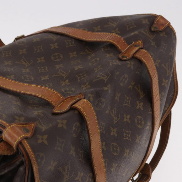 LOUIS VUITTON Monogram Saumur 43 Schoudertas M42252 LV Auth 185526