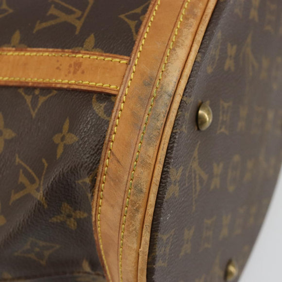 LOUIS VUITTON Monogram Bucket GM Shoulder Bag M42236 LV Auth 185527