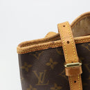 LOUIS VUITTON Monogram Bucket GM Shoulder Bag M42236 LV Auth 185527-10