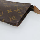 LOUIS VUITTON Monogram Bucket GM Accessory Pouch LV Auth 185528-7