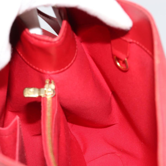 LOUIS VUITTON Epi Mandala MM Shoulder Bag Red M5889E LV Auth 185529